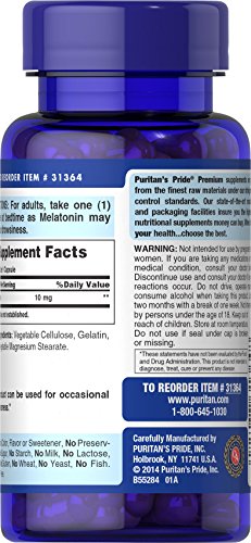 Rapid-Release-Melatonin-10Mg-Supports-Sound-Sleep-120-Count-by-Puritans-Pride-Package-May-Vary