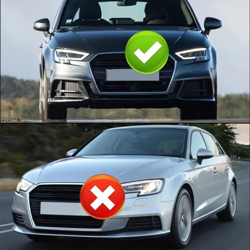 Grille de protection pour feu antibrouillard Audi A3 8V 2017-2020