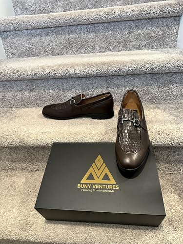 BV Men's Full-Grain Leather Loafers, Hand-Stitched2