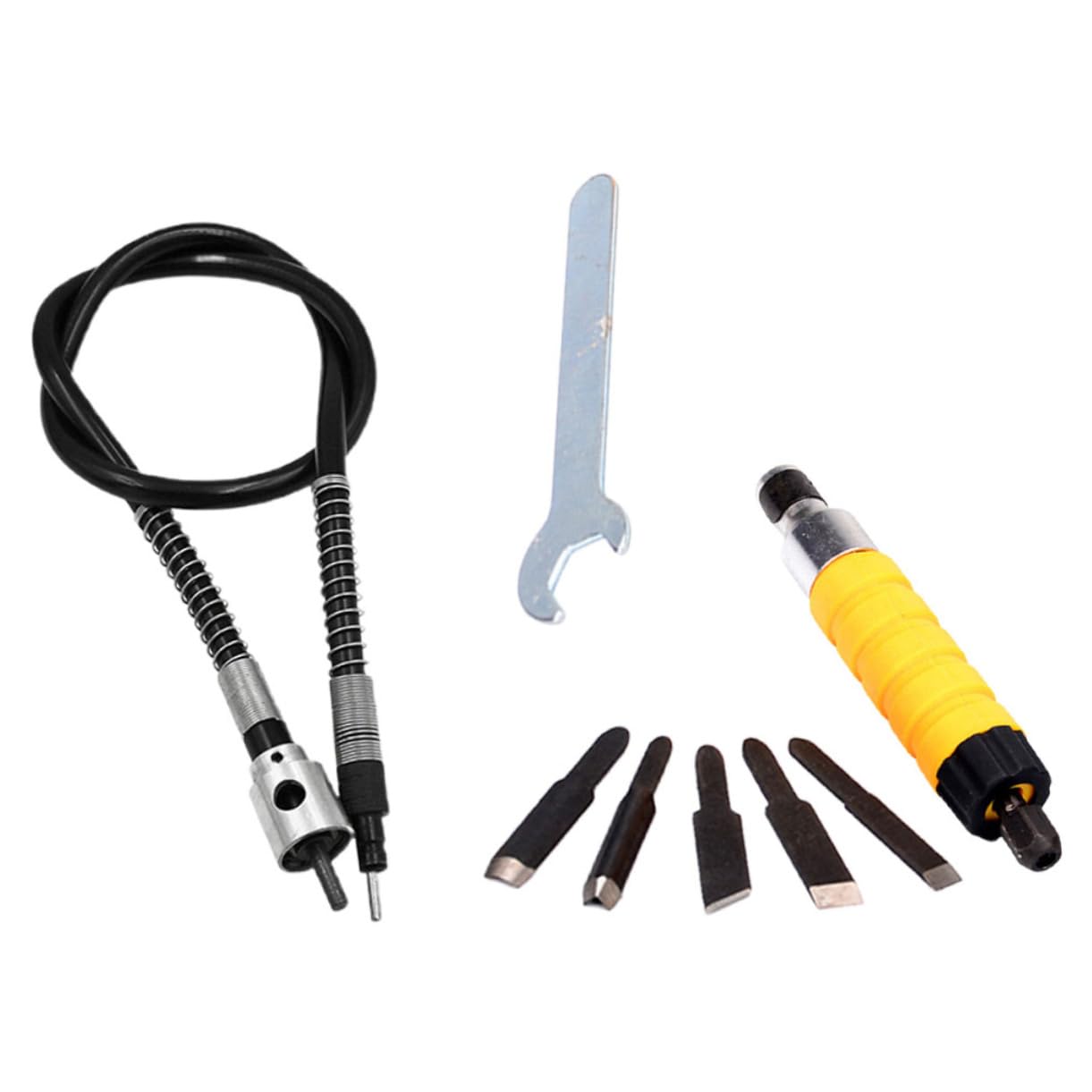 KONTONTY Multi-function Carving Chisel Tool Set Cut Set Electronic Carving Tools for Wood Carving Engraving