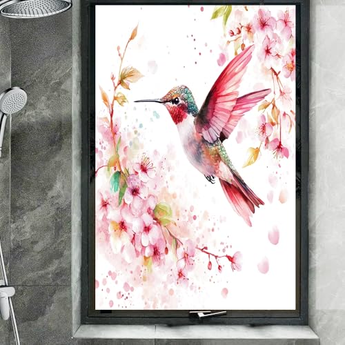 Vinilo adhesivo floral para ventana 15.7x23.6 pulgadas miniatura 3