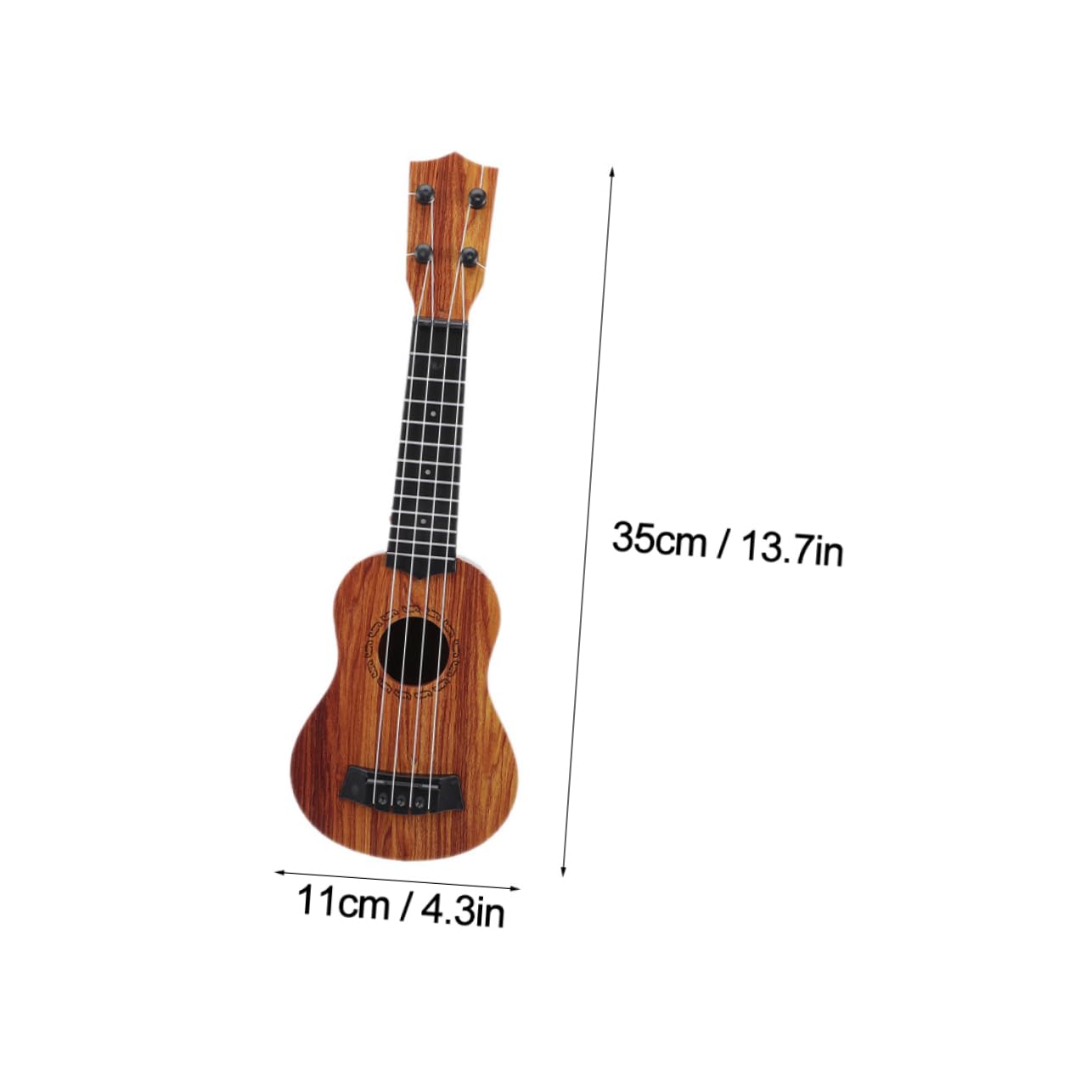 Ukelele De Juguete Infantil Diseño Realista Instrumento Musical para Niño para Mini Niño y