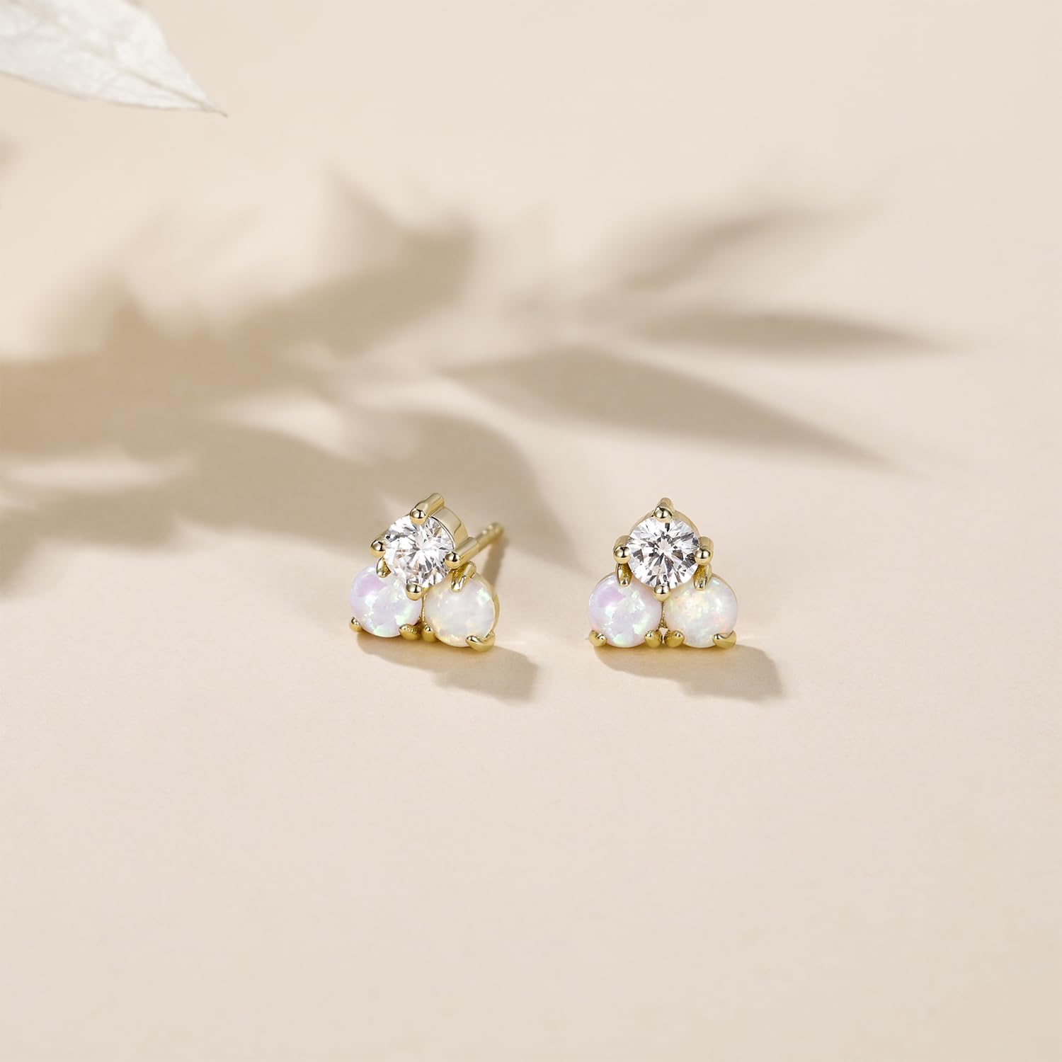 Mameloly 925 Sterling Silver Post 14K Gold Plated Hoop Earrings for Women Pave Dainty Cubic Zirconia CZ Huggie Hoop Earrings Hypoallergenic - Image 2