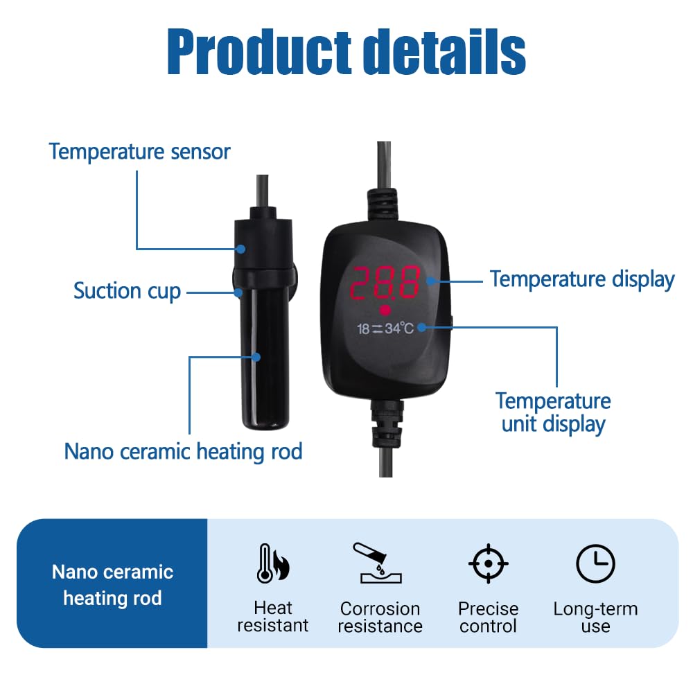 MiOYOOW Mini Aquarium Heater - Image 3