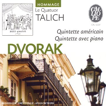 American Qnt/Pno Qnt Hommage [Audio CD] Dvorak, Antonin