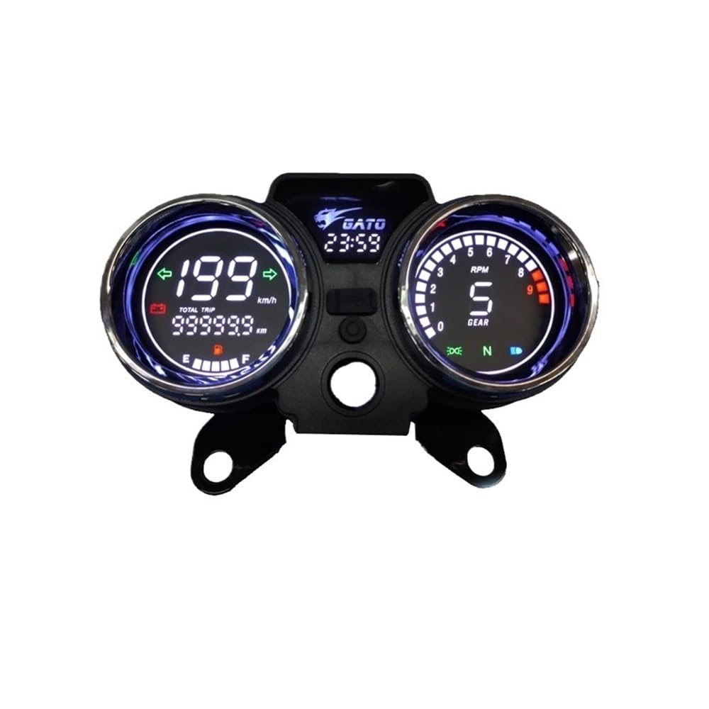 Moto Compteur kilométrique pour RC250 150Gato 250cc Ensemble D'instruments Numériques Écran D'affichage Tableau De Bord Accessoires Jauges Odomètre Tachymètre