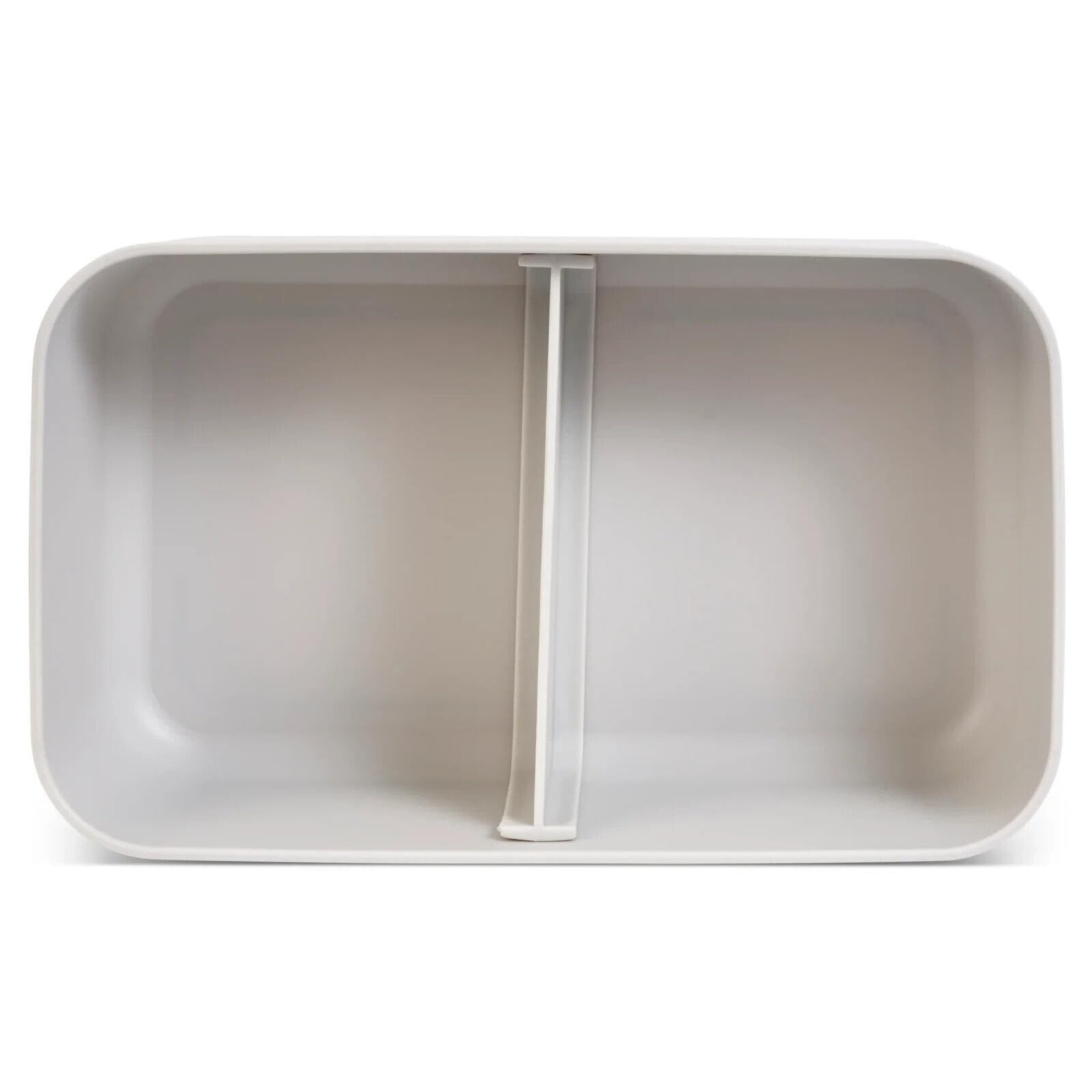 HAC24 4 x pudełko na lunch z tworzywa sztucznego 1200 ml z bambusową pokrywką 19,5 x 11,5 x 5,5 cm