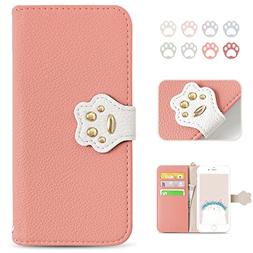iPhone SE 2020 ケース iPhone 8 手帳型 かわいい 猫 Amazon.co.jp: MAGICASE 適応 iphone se ケース 手帳型 女性 iPhone8