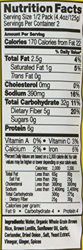 Miniatura 2 de TASTYBITE - Arroz integral orgánico y lentejas, 8.8 onzas (paquete de 2)