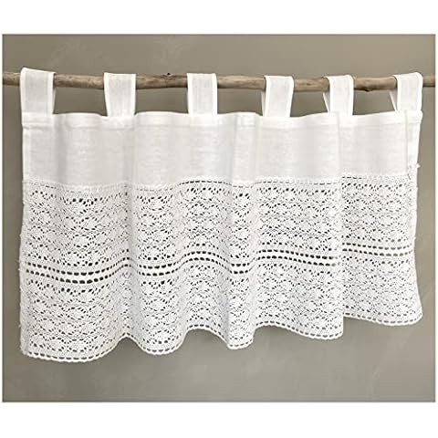 heimtexland Rideau brise-bise coton blanc Cover