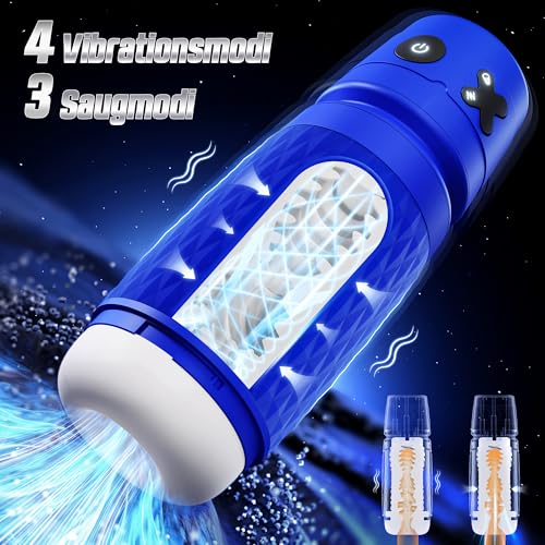 Masturbieren-fuer-Maenner-Sex-Spielzeug-fuer-die-Maenner-mit-Vibration-und-SaugmodiElektrischer-Masturbator-Cup-3D-Realistische-Vagina-Sexspielzeug-Taschenmuschi-Penis-Masturbatoren