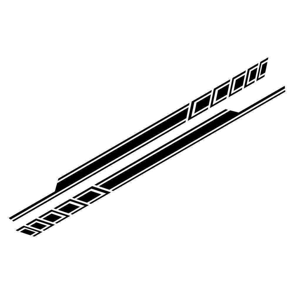 Car Sticker,for Nissan Leaf Door Side Wrap Decals Kit Waterproof Wrap Film PVC DIY Decals Car Accessories Decoration Exterior