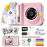 Skirfy SF66 Kids Camera Instant Print, Pink