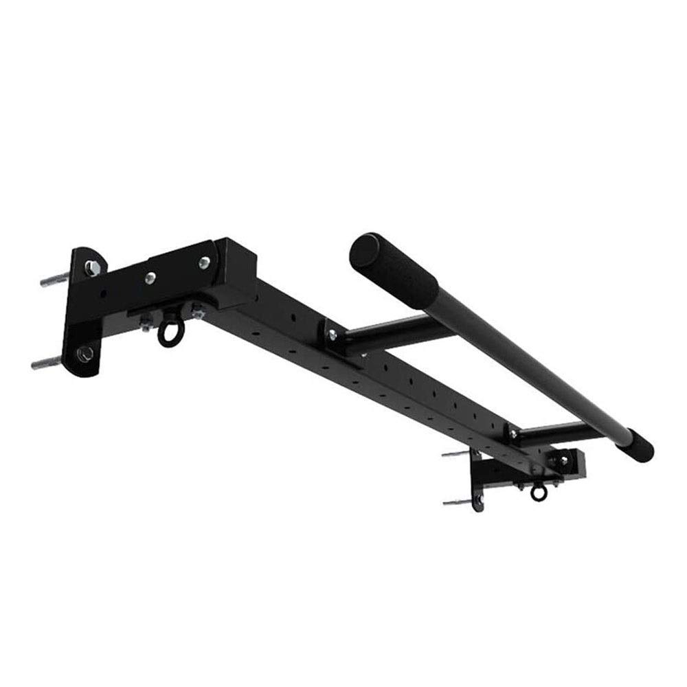 HTTGDGDH Wall Mounted Pull Up Bar With More Stable 4-Hole Design For Indoor And Outdoor Use Maximum Weight 440 Lbs Home Indoor Wall Wall Hanging Straight Bar Muscle Training Fitne,