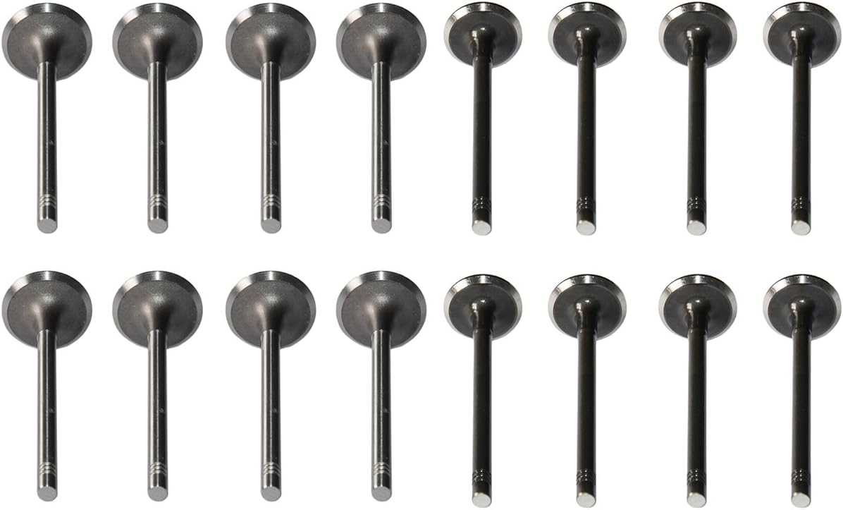 036109601S 8 valvole di ingresso + 8 valvole di scarico di ricambio per Audi VW Passat Golf Seat 1.4 1.6 FSi 16V ATN BCB BTG BXW AZQ BME TSI 036109611K