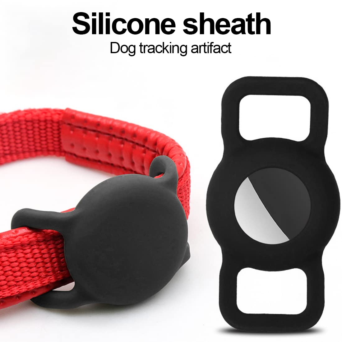 Porta Airtag Per Collare Cane ONEONTA - TPU Robusto, IP68, Passante Metallo Rimovibile - Foto 5