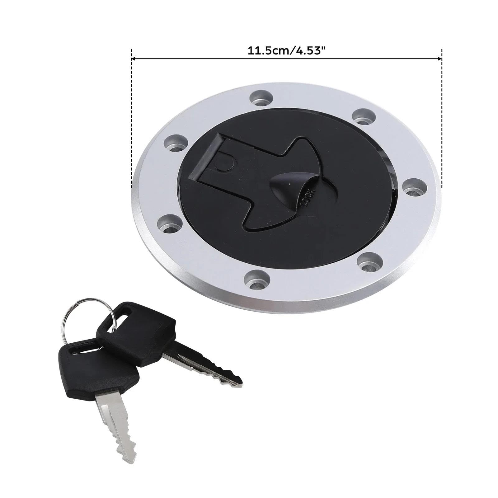 Generic Tapa De Tanque De Combustible Motocicleta Llave Bloqueo Para Ninja ZX6R ZX9R ZZR1100 ZX1100