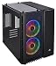 Produktbild Corsair Crystal 280X RGB PC-Gehäuse (Micro ATX mit gehärtetem Glas), RGB LED, Schwarz
