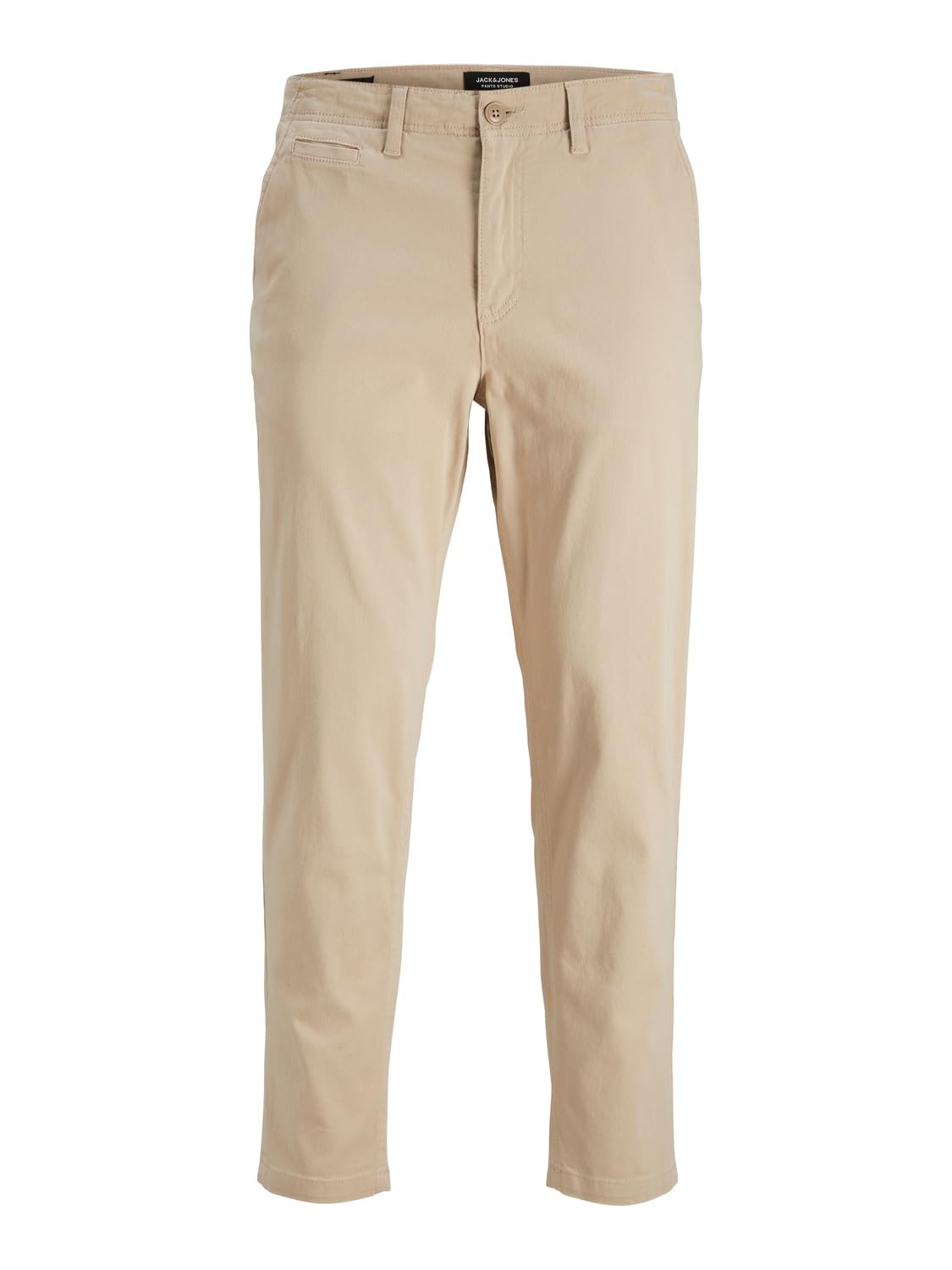 JACK & JONES Mens Harlow Chino Pants Crockery 30W / 32L