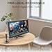 14 Inch Portable TV 1366*768(Support 1080P) HD Flat Screen Small TV with ATSC Tuner Antenna,Remote /HDMI/USB/AV/VGA Input, Suitable for Kitchen Bedroom RV Camper.,TV Stand for Car Travel(（No Smart TV）