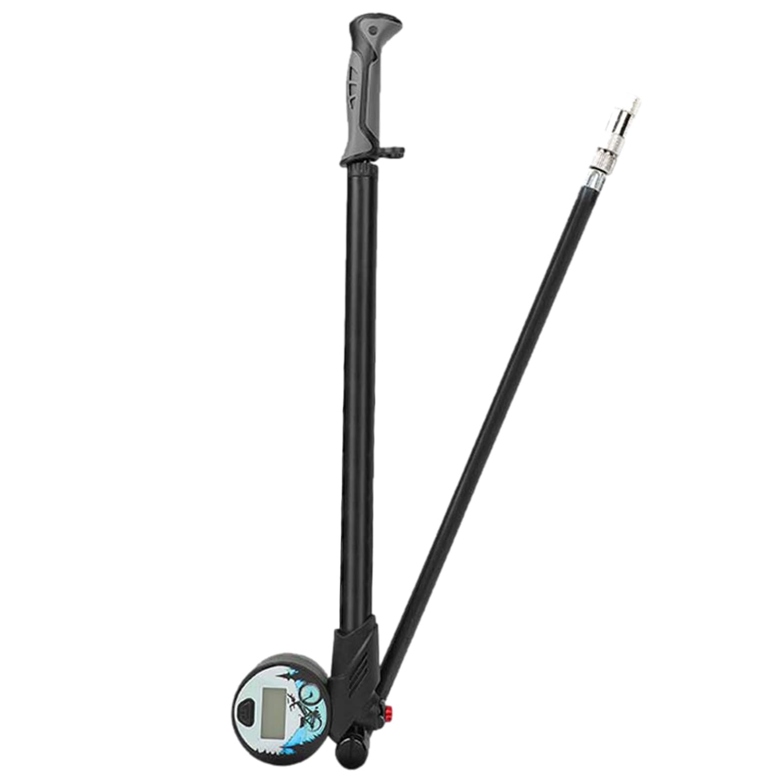 Pompa manuale per gonfiare pneumatici, portatile, universale, pompa Schrader con valvola Presta, pompa per bici da strada e mountain bike