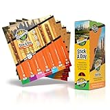 Stick a Day | Specially Formulated 7-in-1 Functions Daily Real Meat Supplement for Cats | Cat Chew Stick & Pet Vitamins Supplements Combination (7-Pack x 4, Chicken)