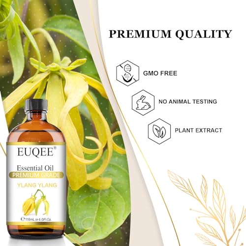 Aceite Esencial de Jazmín y Ylang Ylang EUQEE 100 y 118 ml miniatura 5