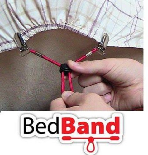 image for Bed Band The Original Adjustable Fastener/Holder/Strap/Suspender/Gripp