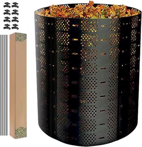 800L コンポスト 容器 コンポスター HDPE 拡張可能 ガーデンコンポスト 家庭用 堆肥 DIYコンポストビン 大容量 屋外コンポスト 生ごみ 処理 家庭菜園 有機肥料 堆肥枠 落ち葉処理 バケツ 組み立て簡単