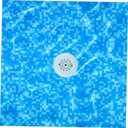 Balacoo 3 Peças De Drenagem De Piscina Spa Plástico Branco