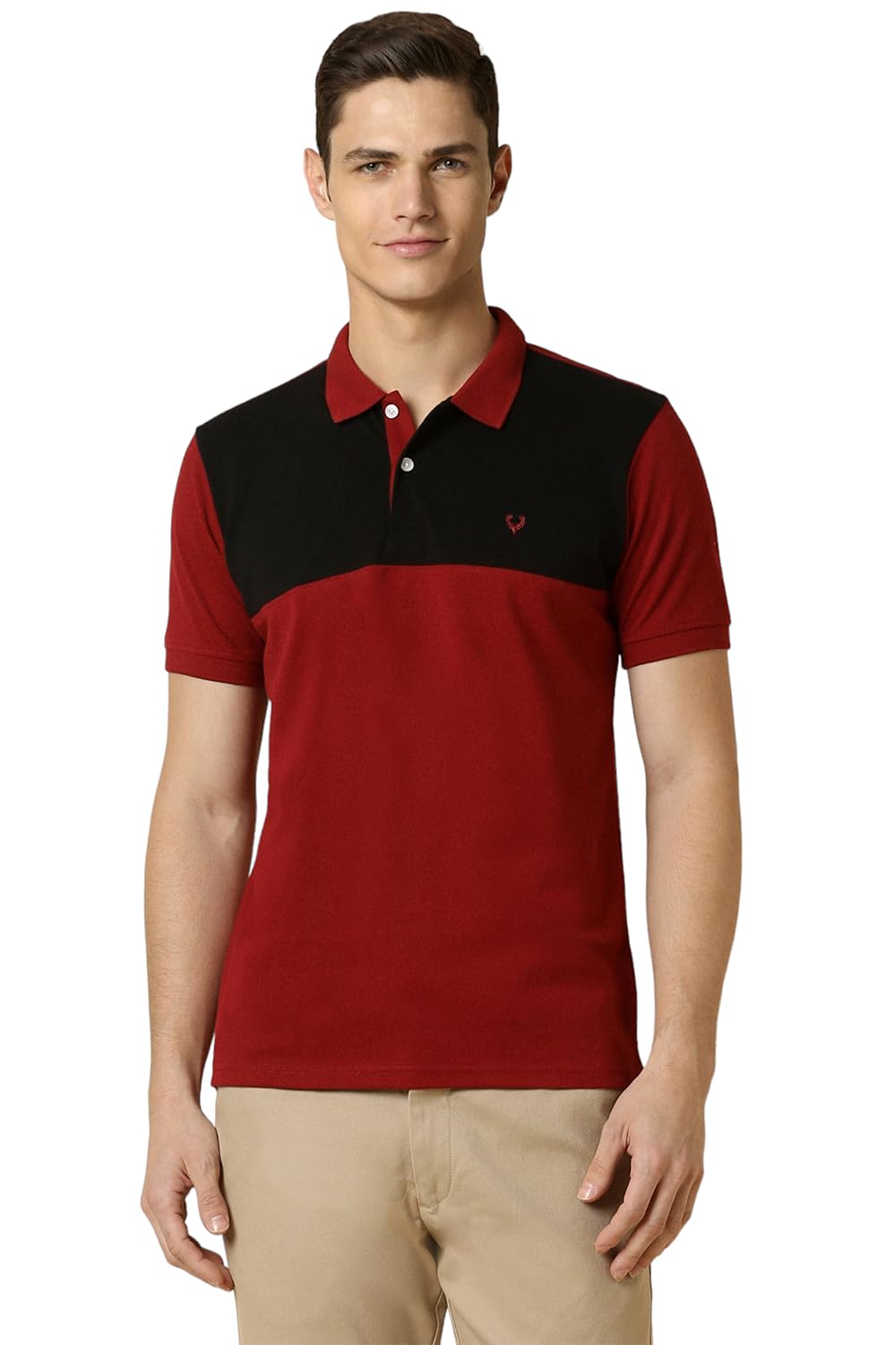 allen solly Men's Cotton Regular Fit T-Shirt-picture-22