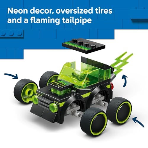 Image of LEGO City Rides - Gaming Race Car Building Toy for Kids - Pretend Play Set for Boys & Girls, Ages 5+ - Toy Car W /Racecar Driver Minifigure - Gift Idea for Birthdays - 60484