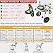 Lokshun Dog Wheelchair for Back Legs Adjustable Dog Carts with Wheels Small Wheelchair for Dogs with Disabled Hind Legs Walking, with 4PCS Rear Leg Protection Pads - M