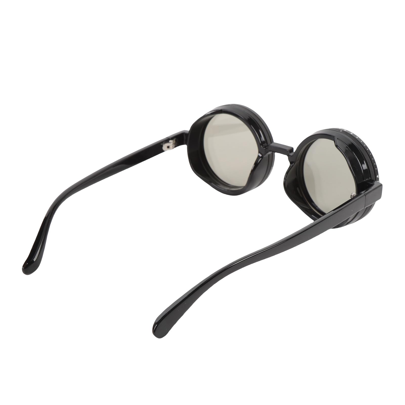 Generic Regulowane Okulary Przeciwsłoneczne ND2-400 z Filtrem Okrągłe Polaryzacyjne Szare Okulary Wędkarskie do Eksploracji na świeżym Powietrzu, PC Metal