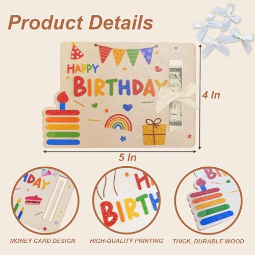 Birthday Money Holder for Cash Gift Ideas,5x4 Inch Reusable Gift Idea for Memorable Unique Birthday Presents2