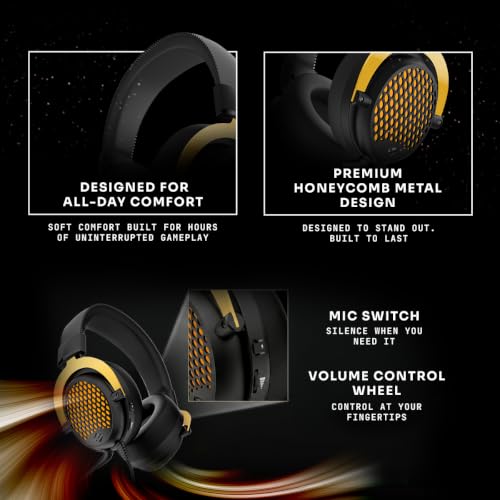 Cosmic Byte CryoCore Wired Gaming Headset Black - Image 7