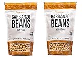 Vitacost Garbanzo Beans Non-GMO and Gluten Free 2 bags total of 32 Oz (2 lbs)