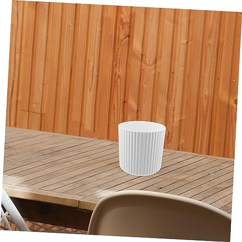 Image of Ciieeo Compact Uncovered Trash Can Small Plastic Desk Bin for Bedroom Bathroom Kitchen Office Mini Garbage Container Cute Waste Basket for Desktop Use