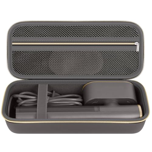 Image of Steamer Case Compatible with Jack & Rose /for FEPPO /for Nesugar /for Kssvzz Portable Steamers, Handheld Iron Carrying Storage Bag Organizer with Mesh Pocket for Accessories-Brown