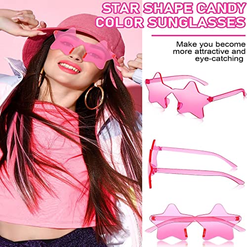 HLFMQZEI Occhiali a forma stella, 10 Paia Senza