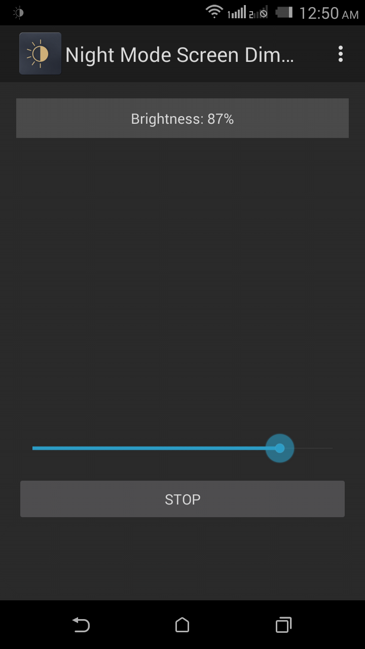 Night Mode Screen Dimmer App on the Amazon Appstore