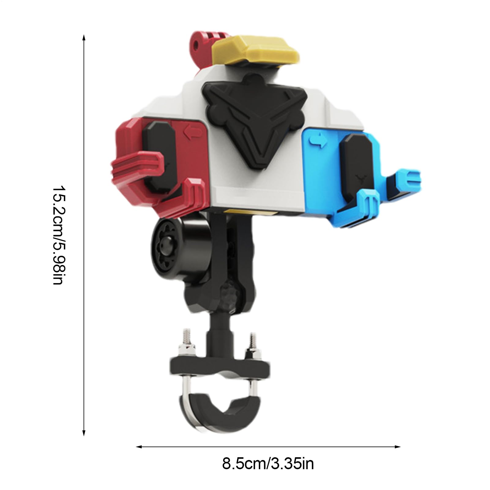 Generisch Support de téléphone portable pour moto, support de téléphone