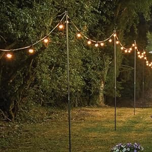 Festive Lights Schäferhaken 6 Stück für Lichterketten