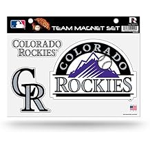 Rico MLB Rockies Team Magnet Sheet
