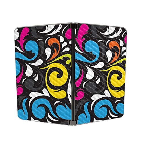 Image of MIGHTY SKINS Carbon Fiber Skin for Microsoft Surface Duo - Swirly | Protective, Durable Textured Carbon Fiber Finish | Easy to Apply, Remove, and Change Styles | Made in The USA (CF-MISURDUO-Swirly)