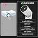 Wireless Mini Projector with WIFI 6 and Bluetooth, 4K 1080P Support Portable Projector 180° Rotatable. 17