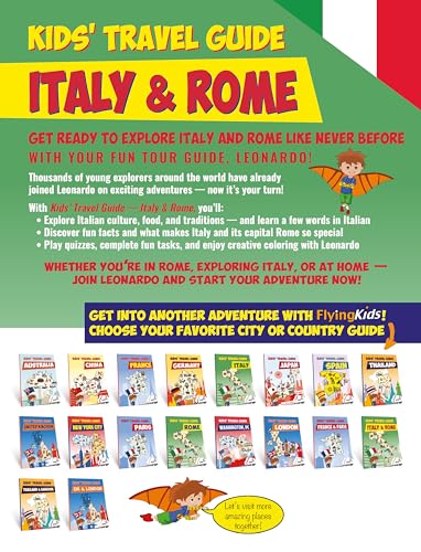 Kids' Travel Guide - Italy & Rome: The fun way to discover Italy & Rome - especially for kids Paperback – August 6, 2023 - Image 3