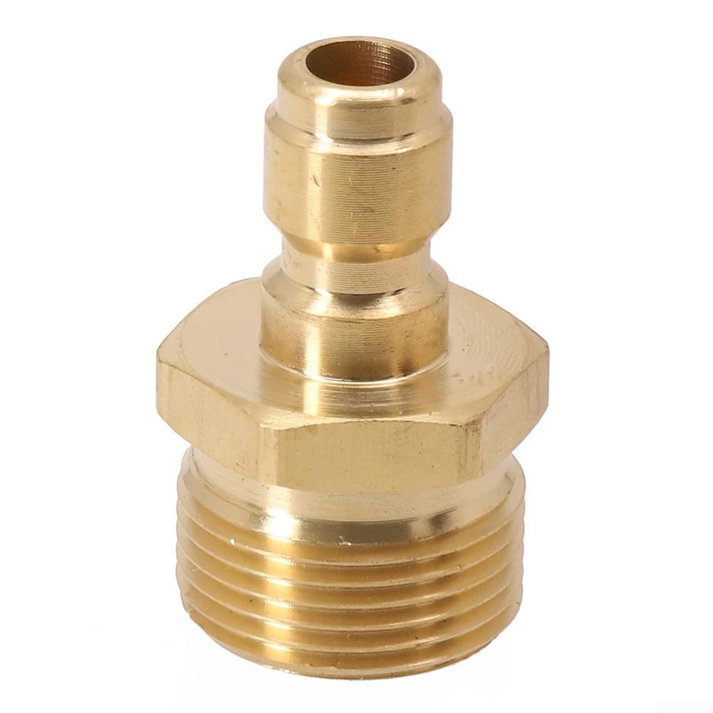 ZiStarlilife For High Pressure Washer Quick Release Connector Coupler Adapter For Garden Hoses And Pumps, Electric Pressure Washers, RVs, Boats(#19)