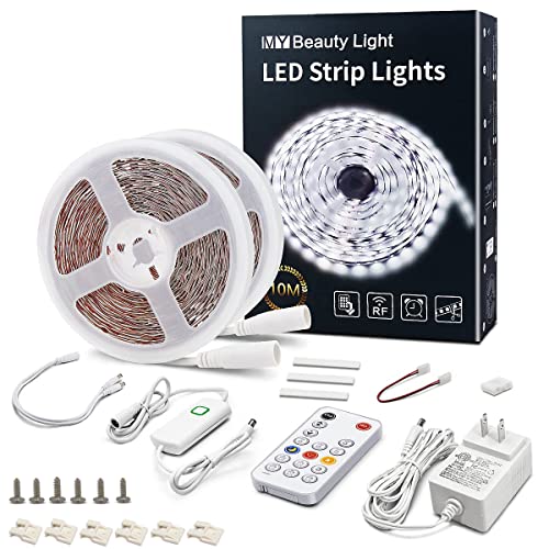 MY BEAUTY LIGHT LED Strip Lights Warm White,32.8ft Dimmable LED