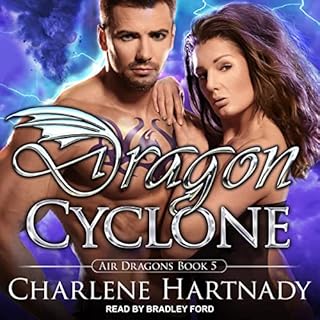 Dragon Cyclone Audiolibro Por Charlene Hartnady arte de portada